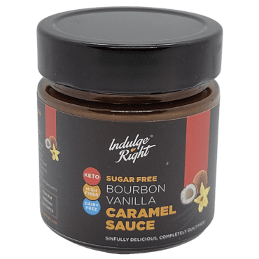 Bourbon Vanilla
A classic caramel sauce we all know and love! Less the insulin surge!
SINFULLY DELICIOUS, COMPLETELY GUILT FREE!
No Soy, Gluten, Beans, Corn, Wheat, GMO’s, or Sugar