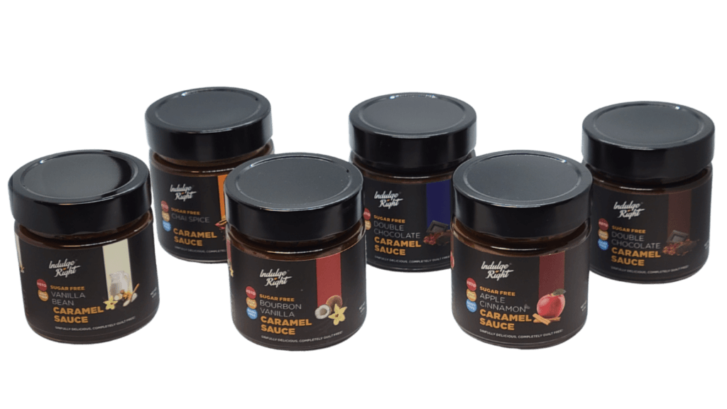 Indulge Right Jars Sinfully delicious, completely guilt-free. Keto-friendly, diabetes & tummy-friendly.
