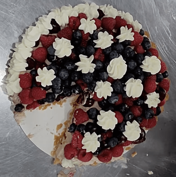 Red, White, and Blue Tart