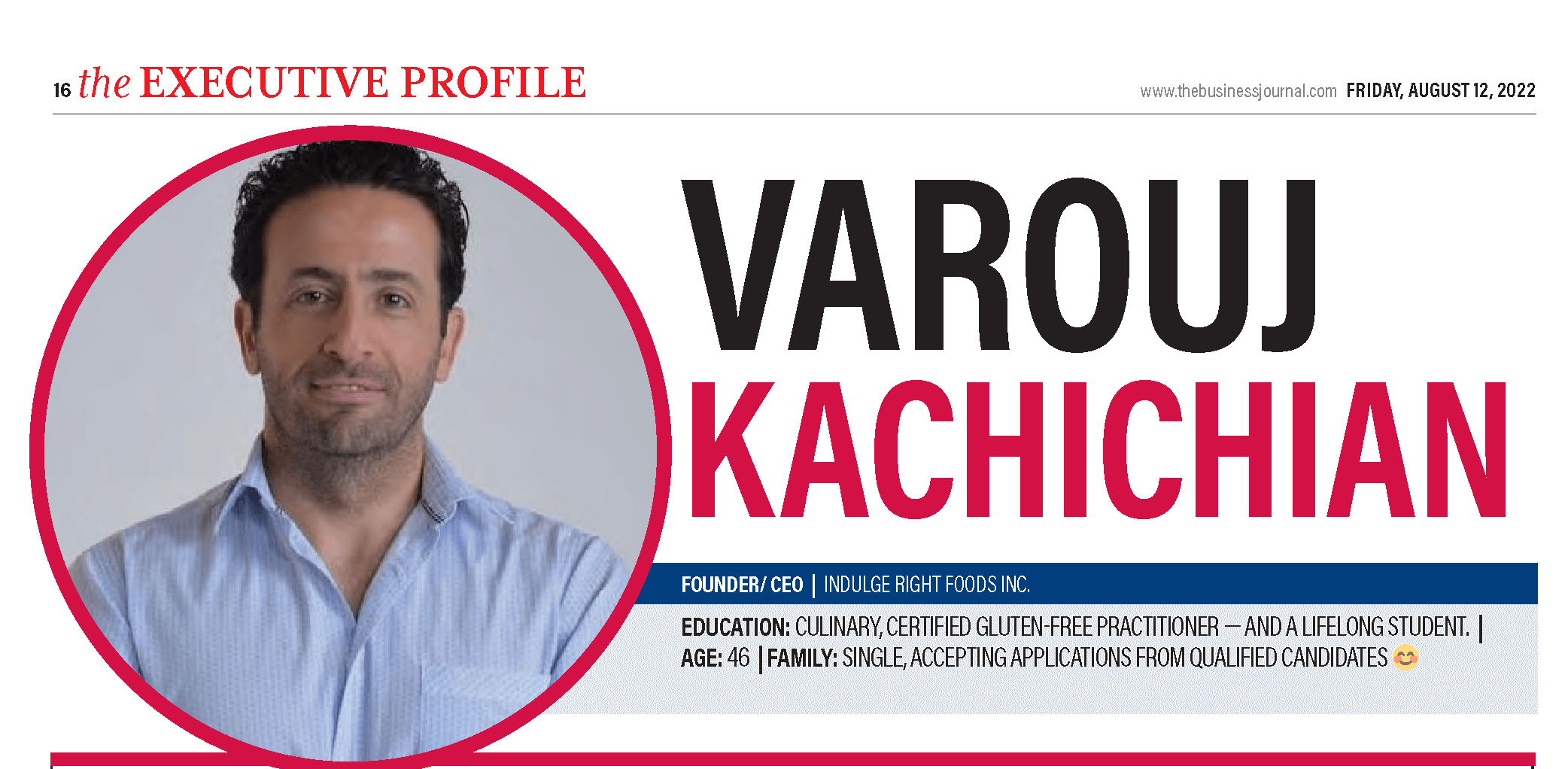Exec Profile - The Business Journal
